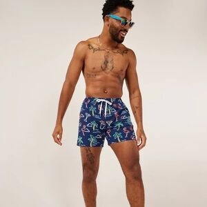 NWOT Chubbies The Neon Lights 5.5” Stretch Swim Mesh Lined Shorts